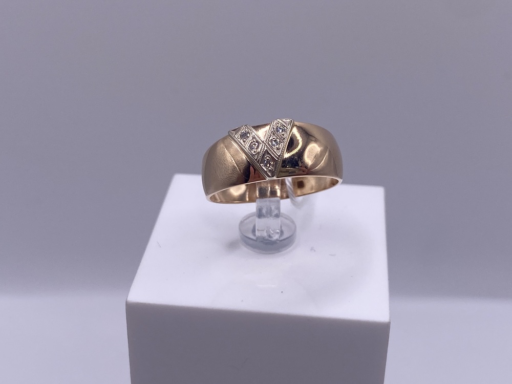 КОЛКМИ585 КОЛЬЦО С КАМНЯМИ (Au 585)