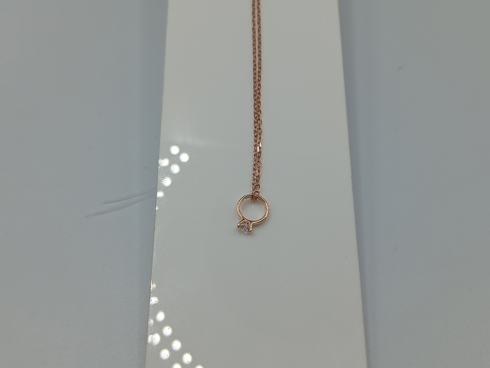 КОЛЬЕ С КАМНЕМ (Au 585)