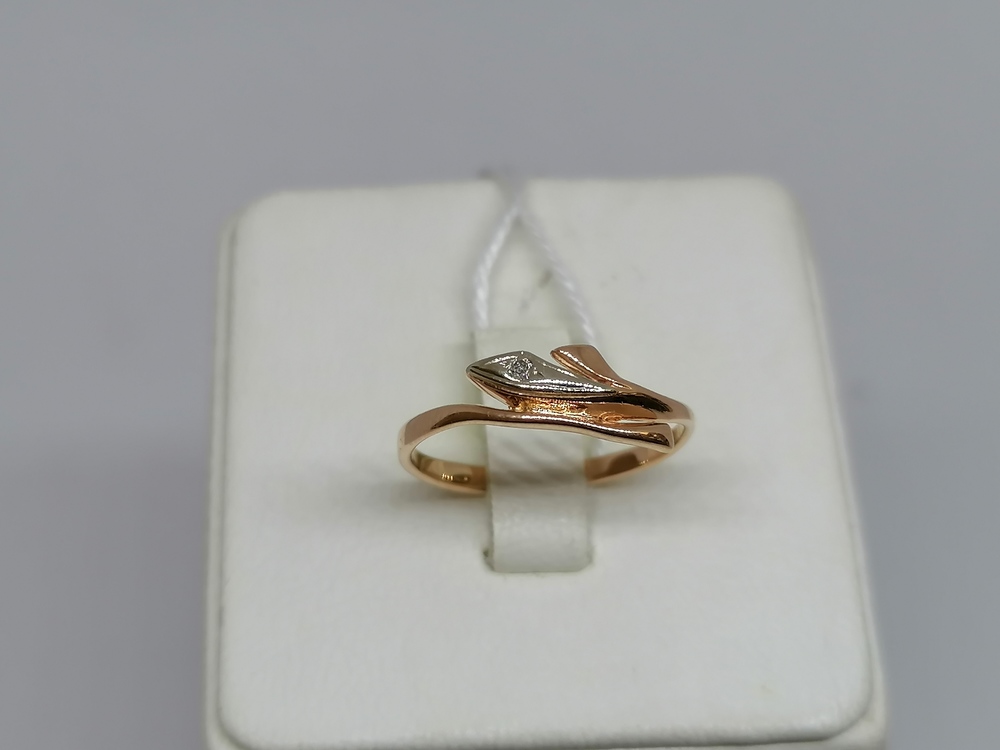 КОЛЬЦО С КАМНЕМ (Au 585)