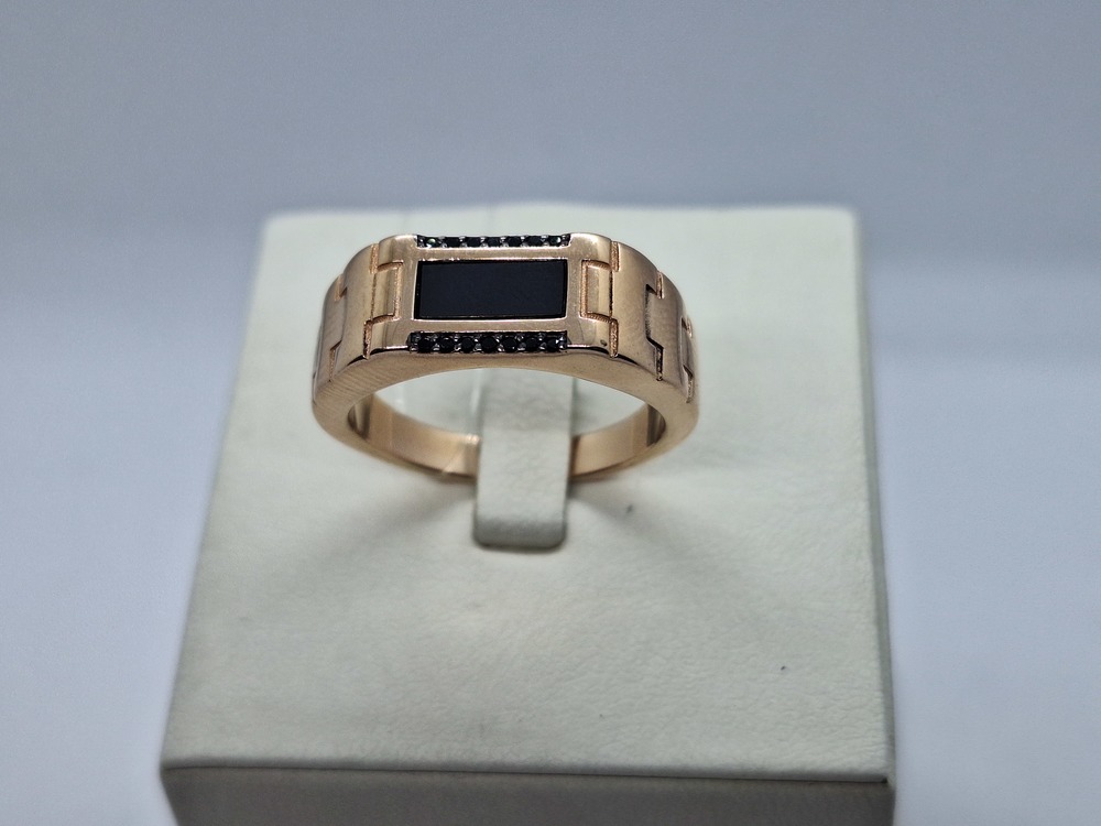 ПЕЧАТКА С КАМНЯМИ (Au 585)