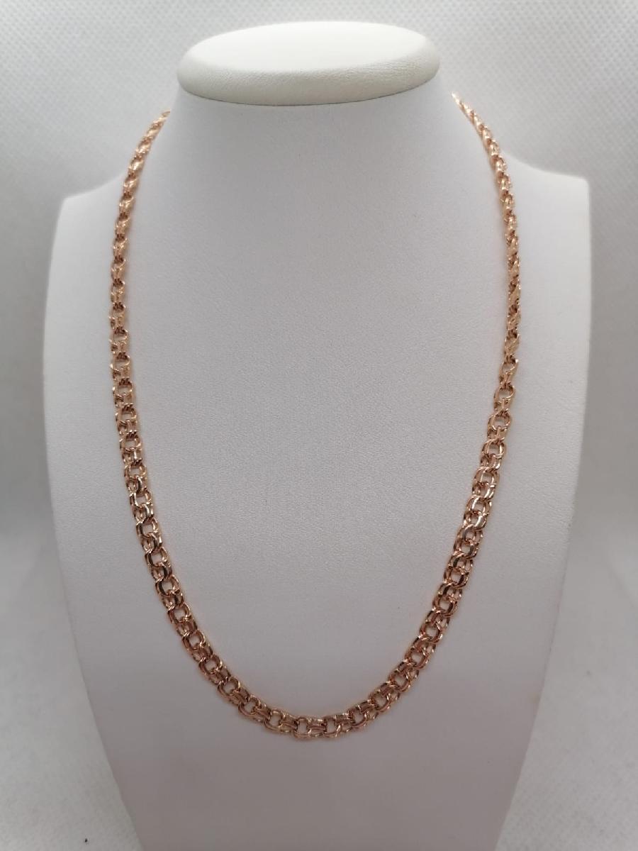 ЦЕПЬ ПОЛНОВЕСНАЯ Бисмарк (Au 585)