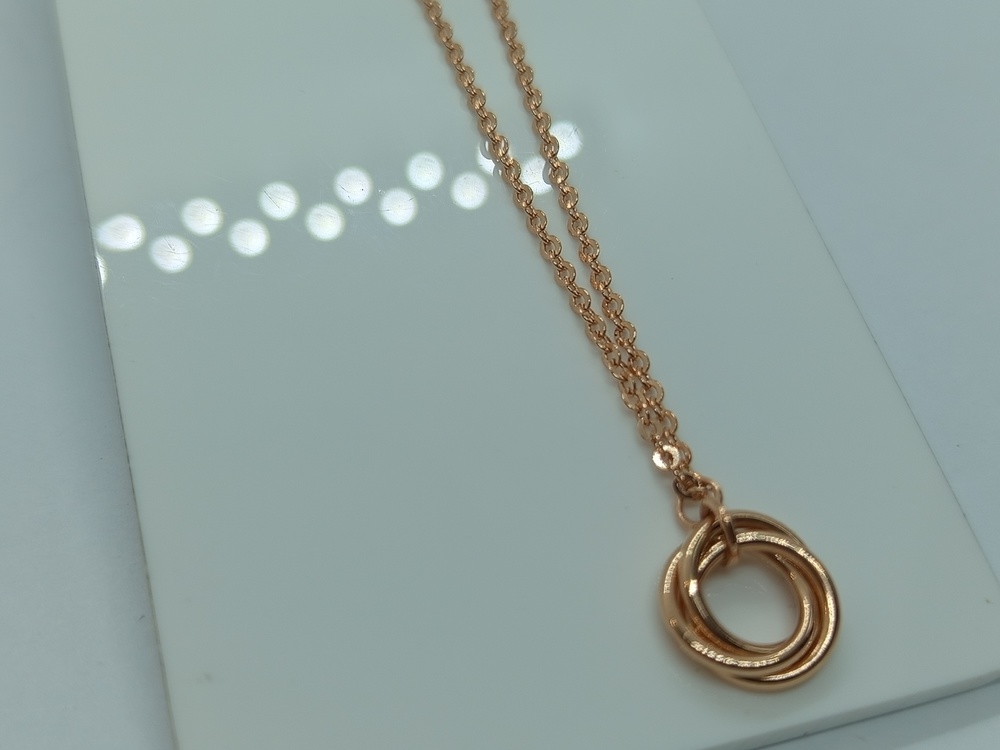 КОЛЬЕ ПУСТОТЕЛЫЙ Якорное (Au 585)