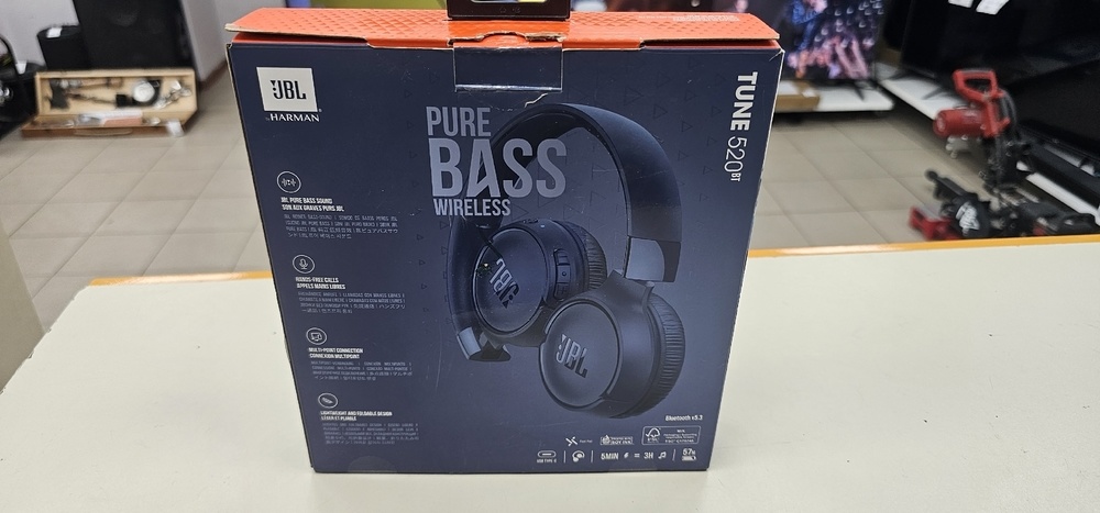 Наушники беспроводные JBL TUNE 520BT