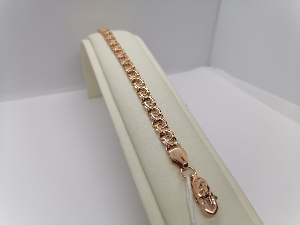 БРАСЛЕТ ПОЛНОВЕСНЫЙ Бисмарк (Au 585)