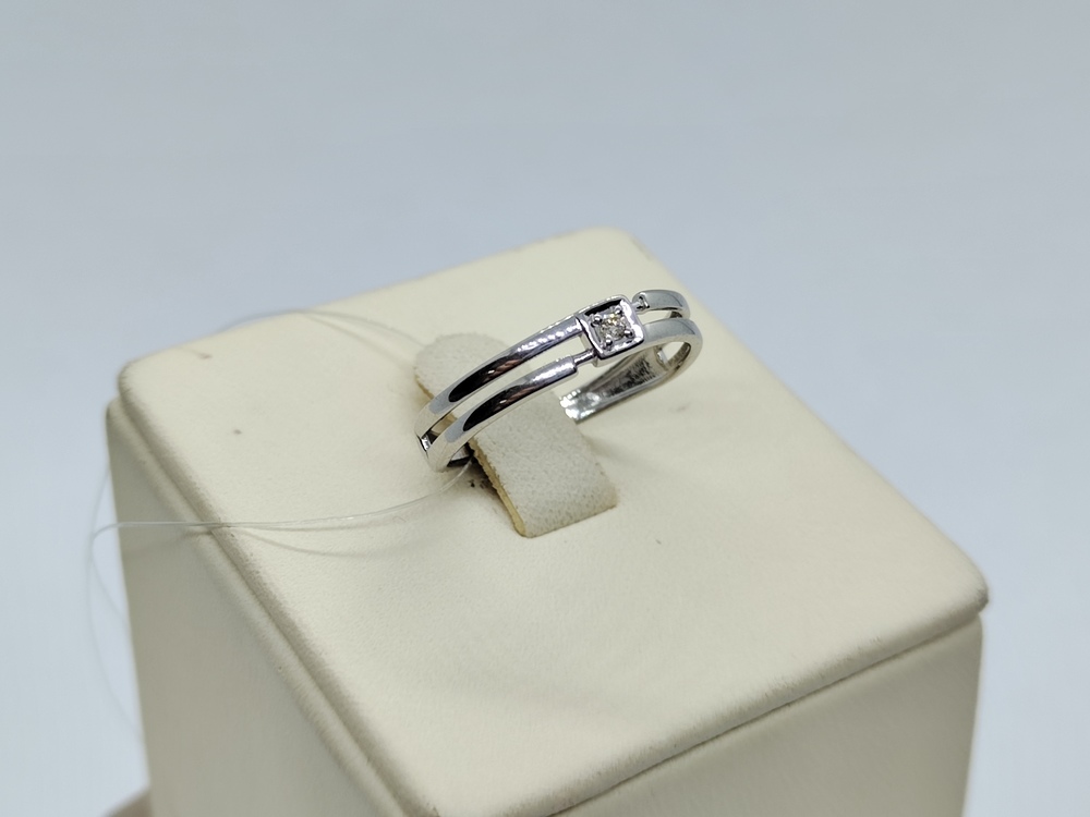 КОЛЬЦО БРИЛЛИАНТ (Ag 925)