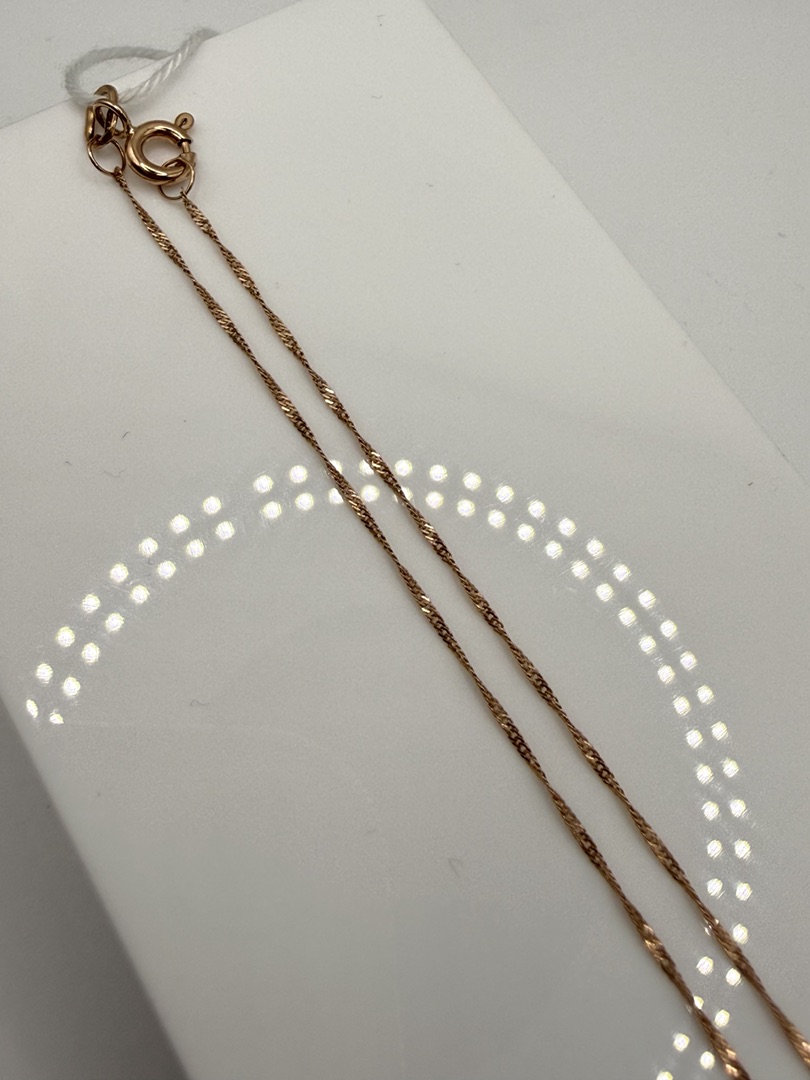 ЦЛСИ585 ЦЕПЬ ПОЛНОВЕСНАЯ Сингапур (Au 585)