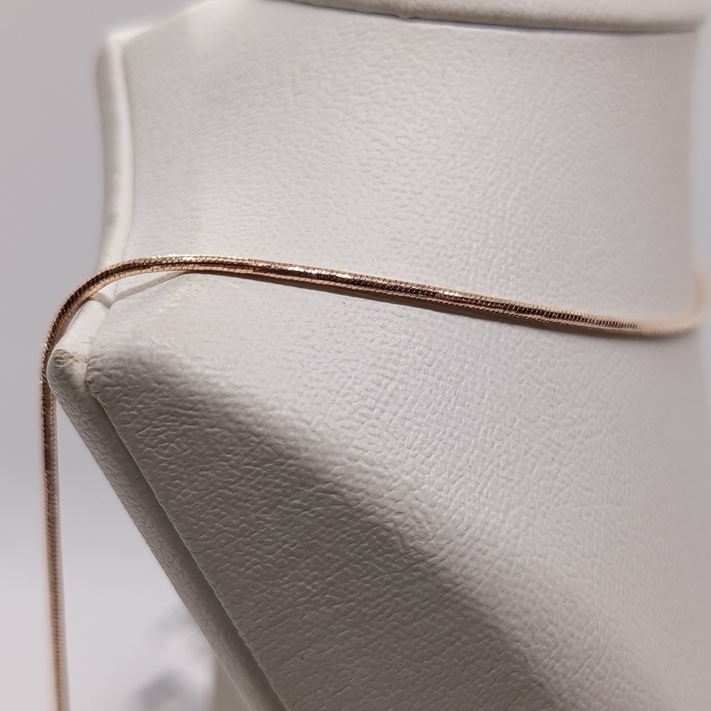 ЦЕПЬ ПОЛНОВЕСНАЯ Жгут(снейк) (Au 585)