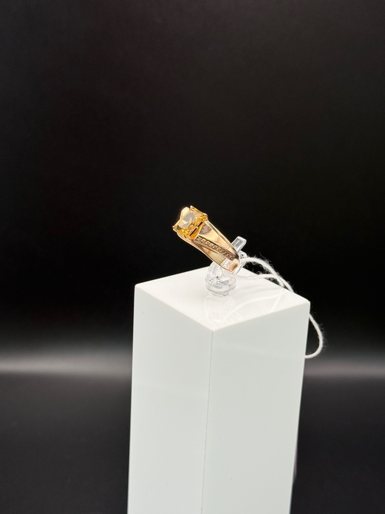 КОЛКМИ585 КОЛЬЦО С КАМНЯМИ (Au 585)