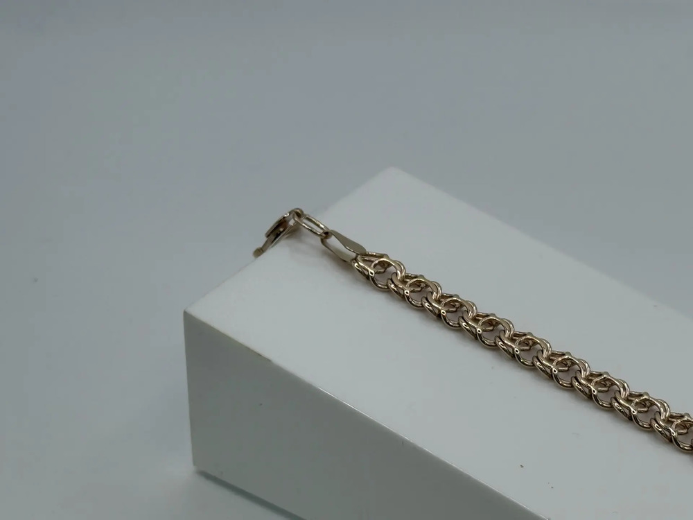 БРАСЛЕТ ПОЛНОВЕСНЫЙ Бисмарк (Au 585)