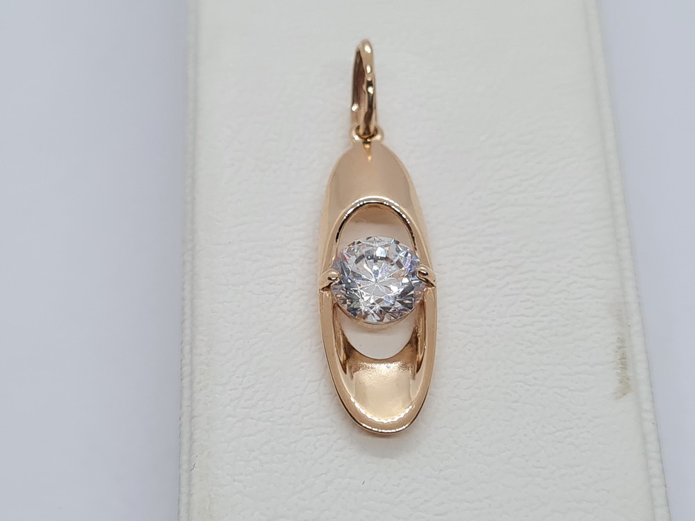 ПОДВЕСКА С КАМНЕМ (Au 585)