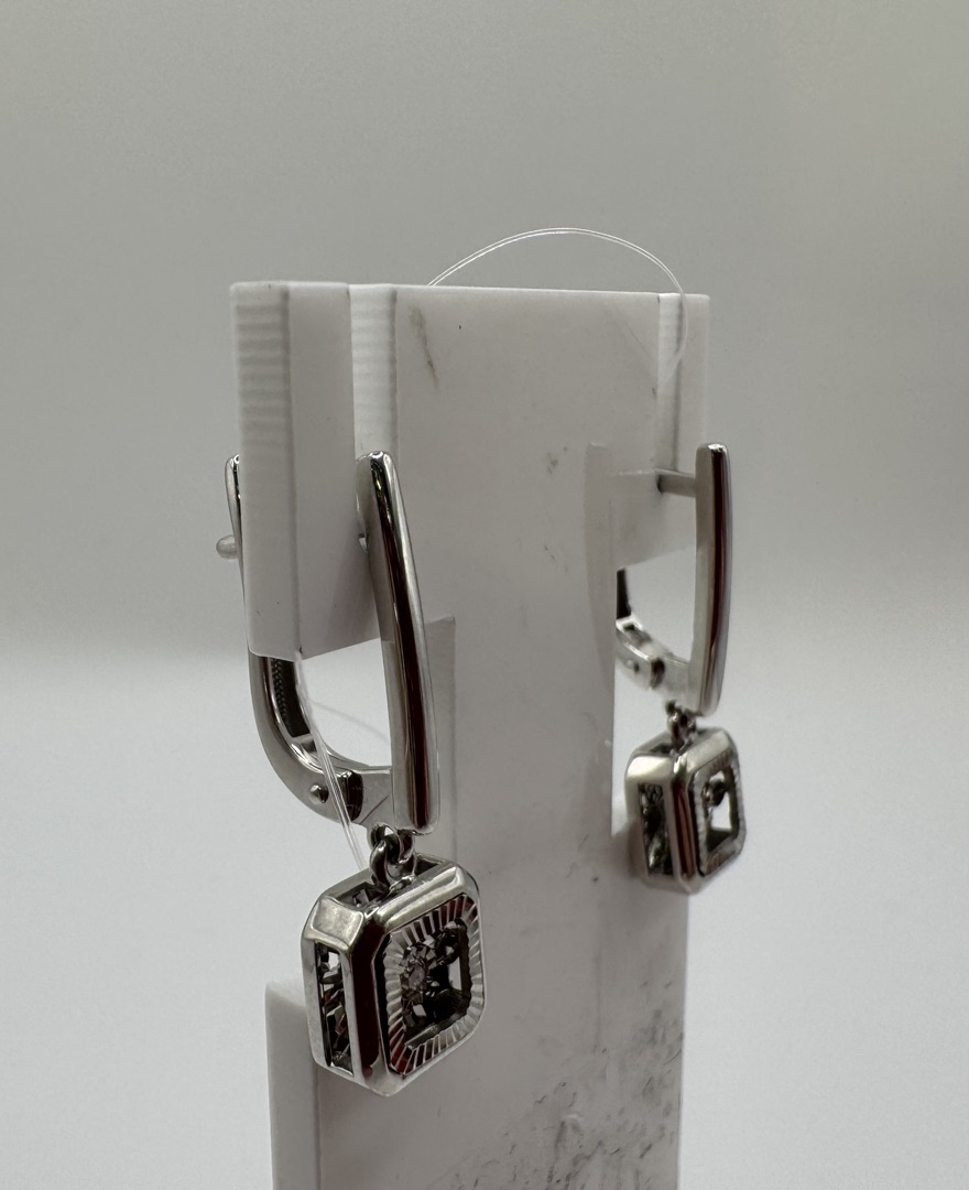 СЕРЬГИ БРИЛЛИАНТ (Au 585)