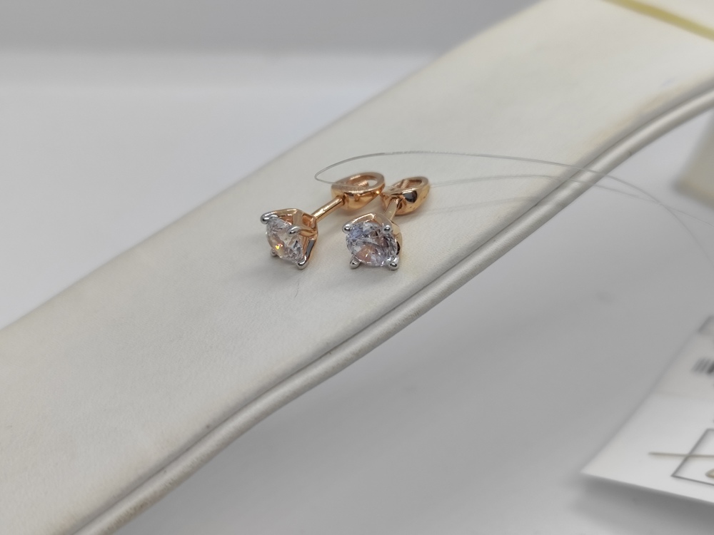 СЕРЬГИ ПУСЕТЫ (Au 585)