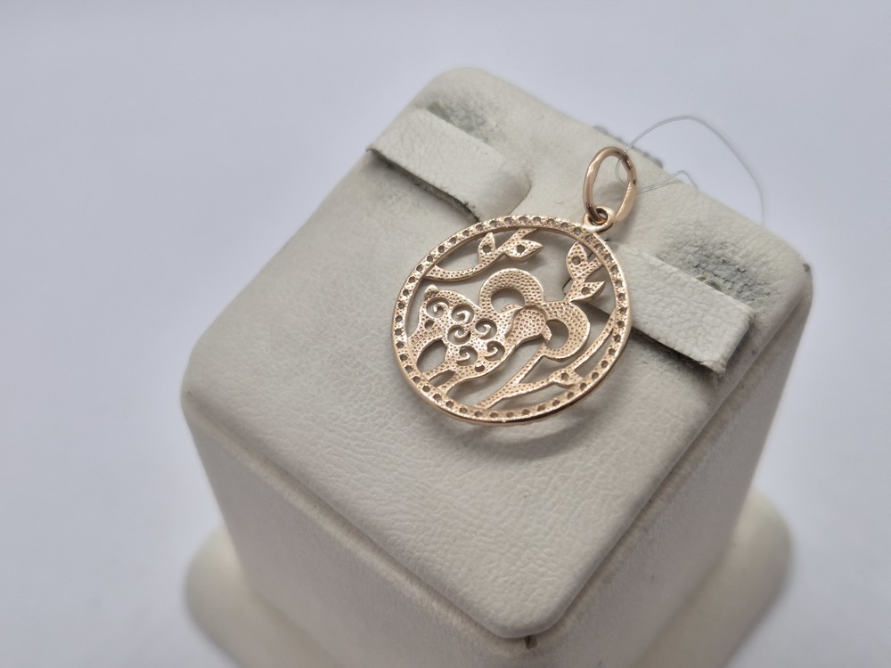 ПОДВЕСКА ЗНАК ЗОДИАКА ОВЕН (Au 585)