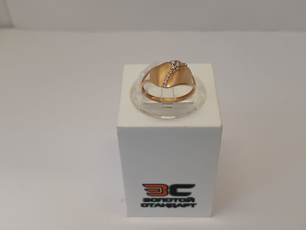 КОЛКМИ585 КОЛЬЦО С КАМНЯМИ (Au 585)