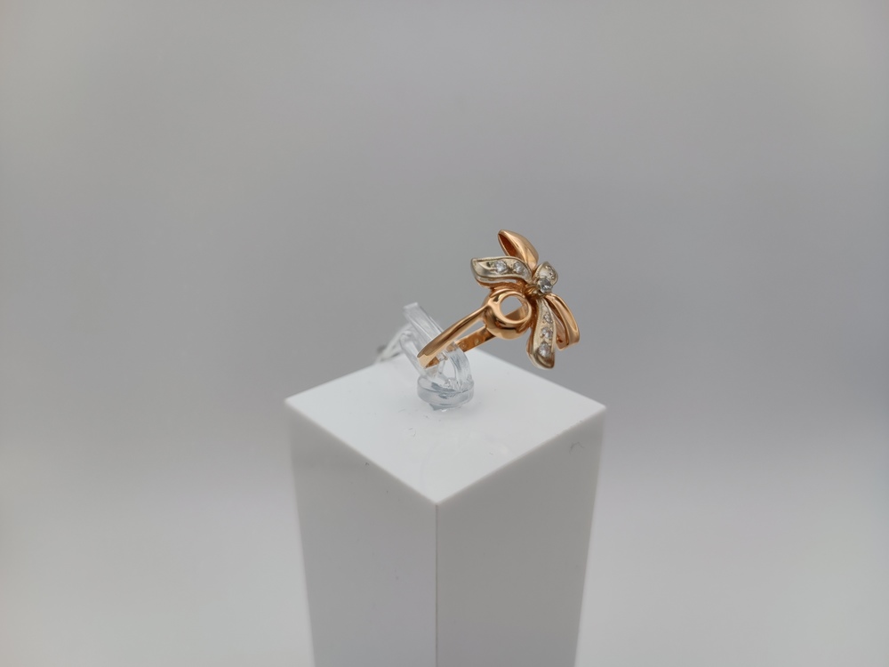 КОЛКМИ585 КОЛЬЦО С КАМНЯМИ (Au 585)