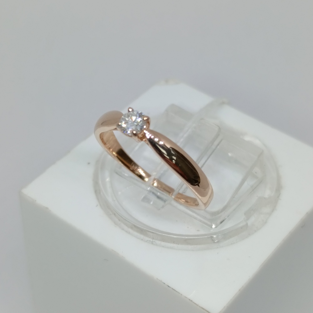 КОЛЬЦО БРИЛЛИАНТ Au 585