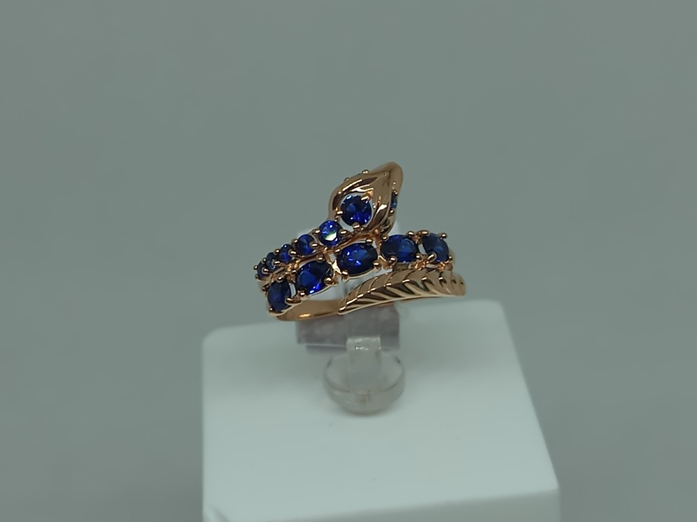 КОЛКМИ585 КОЛЬЦО С КАМНЯМИ (Au 585)