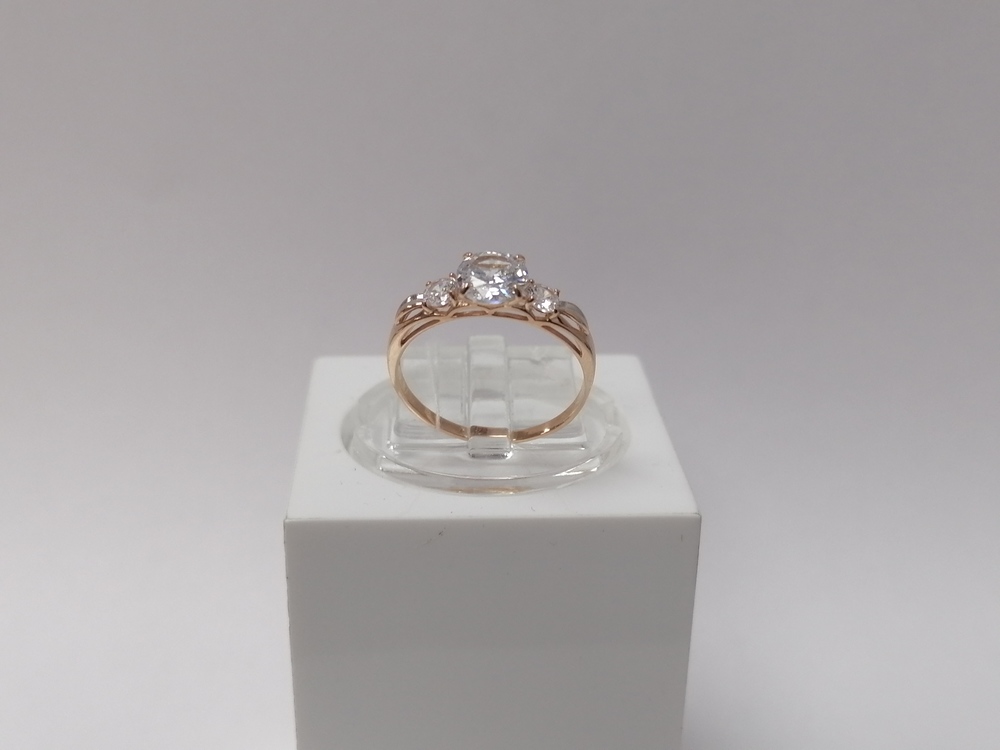 КОЛКМИ585 КОЛЬЦО С КАМНЯМИ (Au 585)