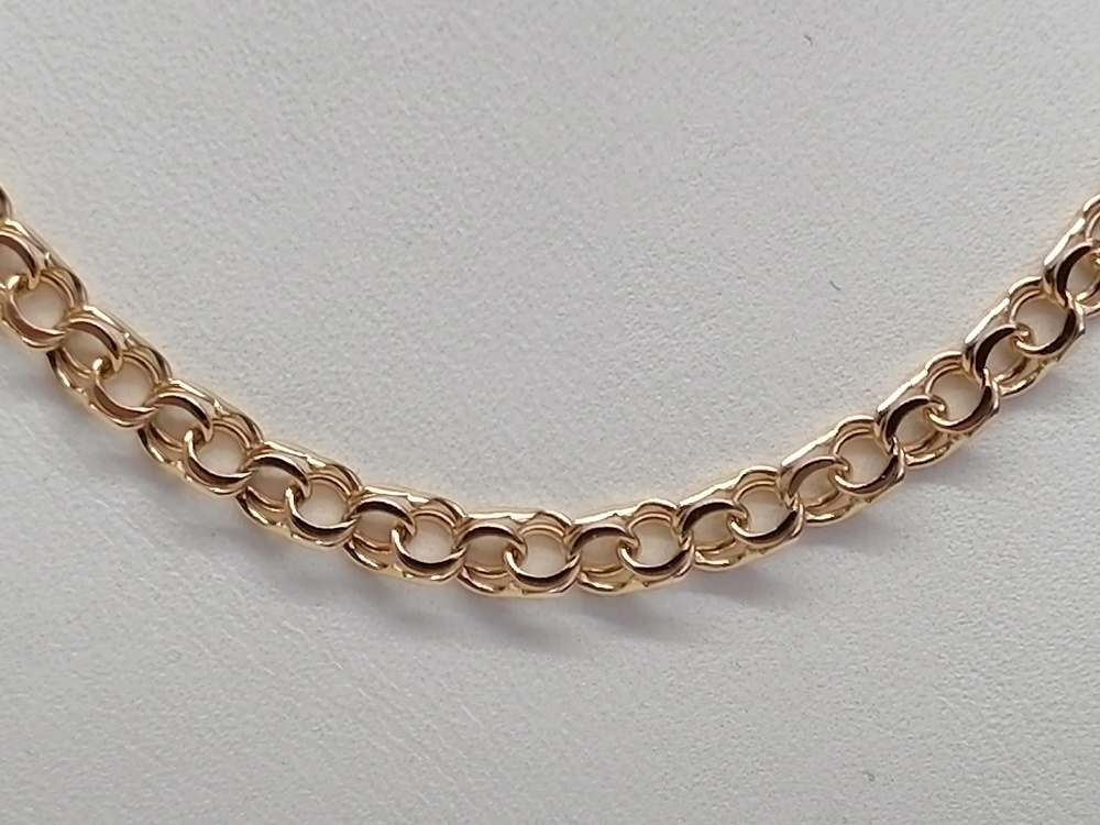 ЦЕПЬ ПОЛНОВЕСНАЯ Бисмарк (Au 585)