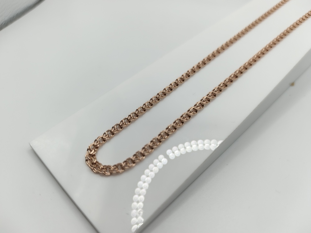 ЦЕПЬ ПУСТОТЕЛАЯ Бисмарк (Au 585)