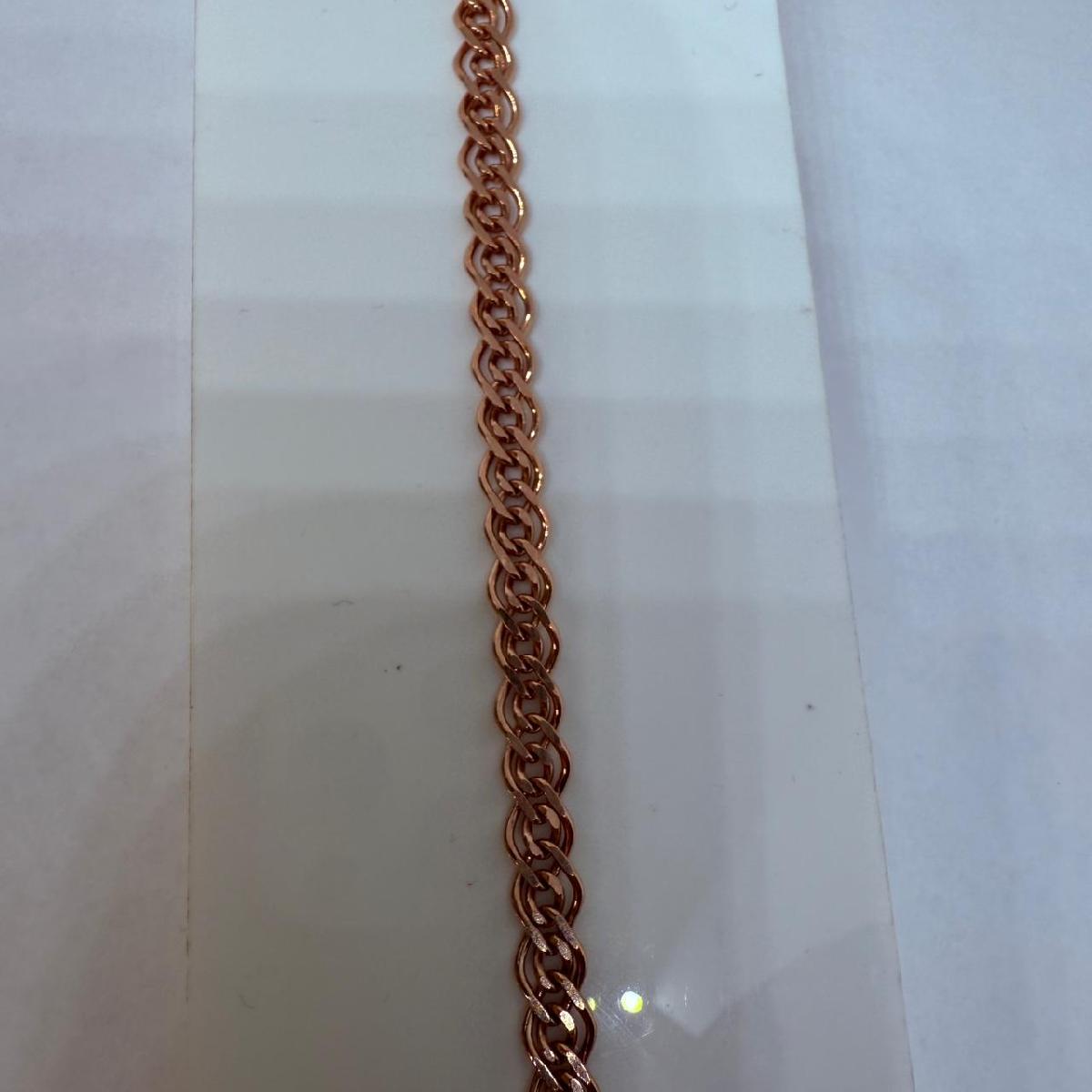 БРАСЛЕТ ПОЛНОВЕСНЫЙ Нона (Au 585)