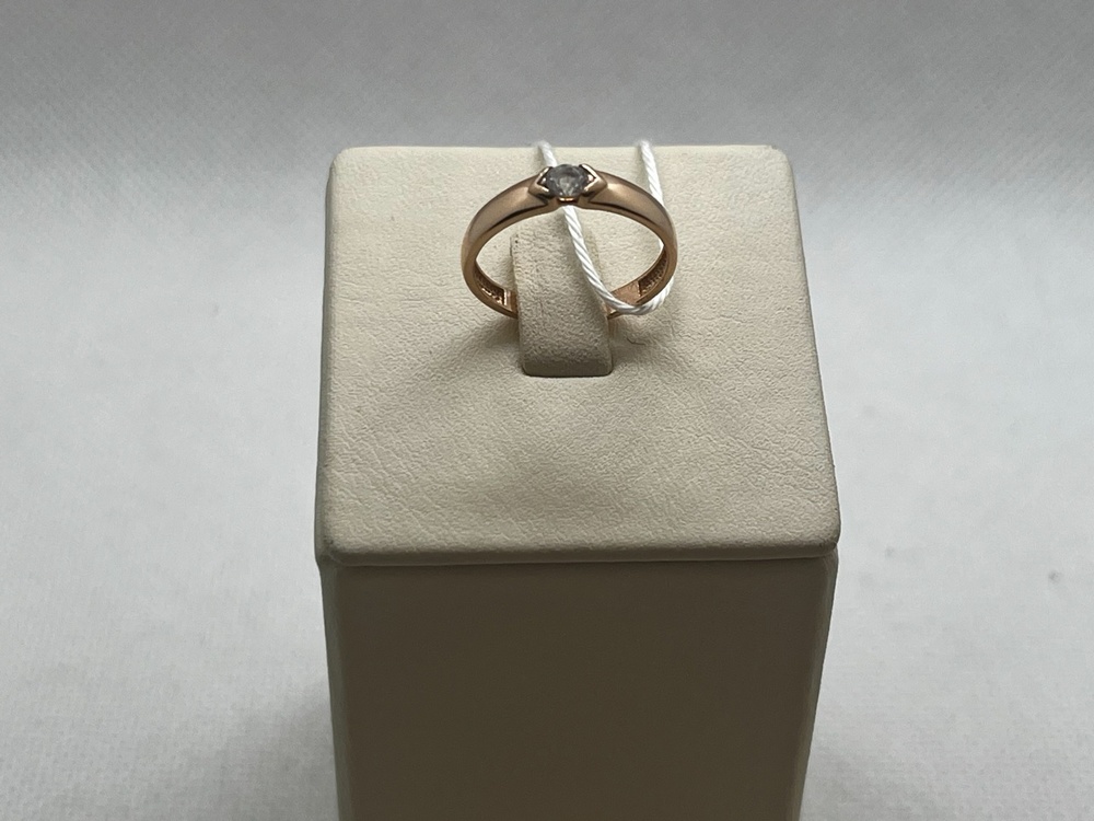 КОЛЬЦО С КАМНЕМ (Au 585)