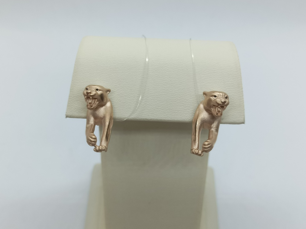 СЕРЬГИ ЭМАЛЬ (Au 585)