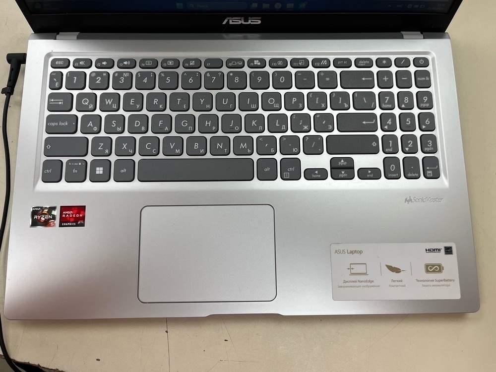 Ноутбук ASUS M515D; Ryzen 5 3500U, Radeon Vega 8, 8 Гб, 512 GB, Нет