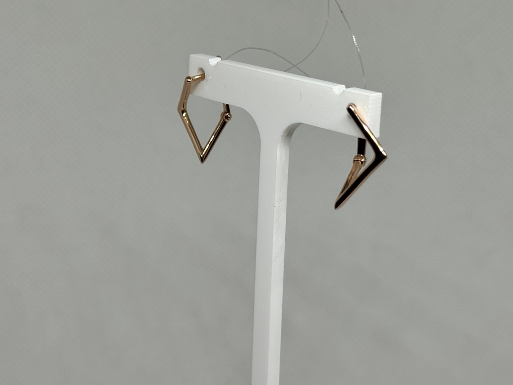 СЕРЬГИ БЕЗ КАМНЯ (Au 585)