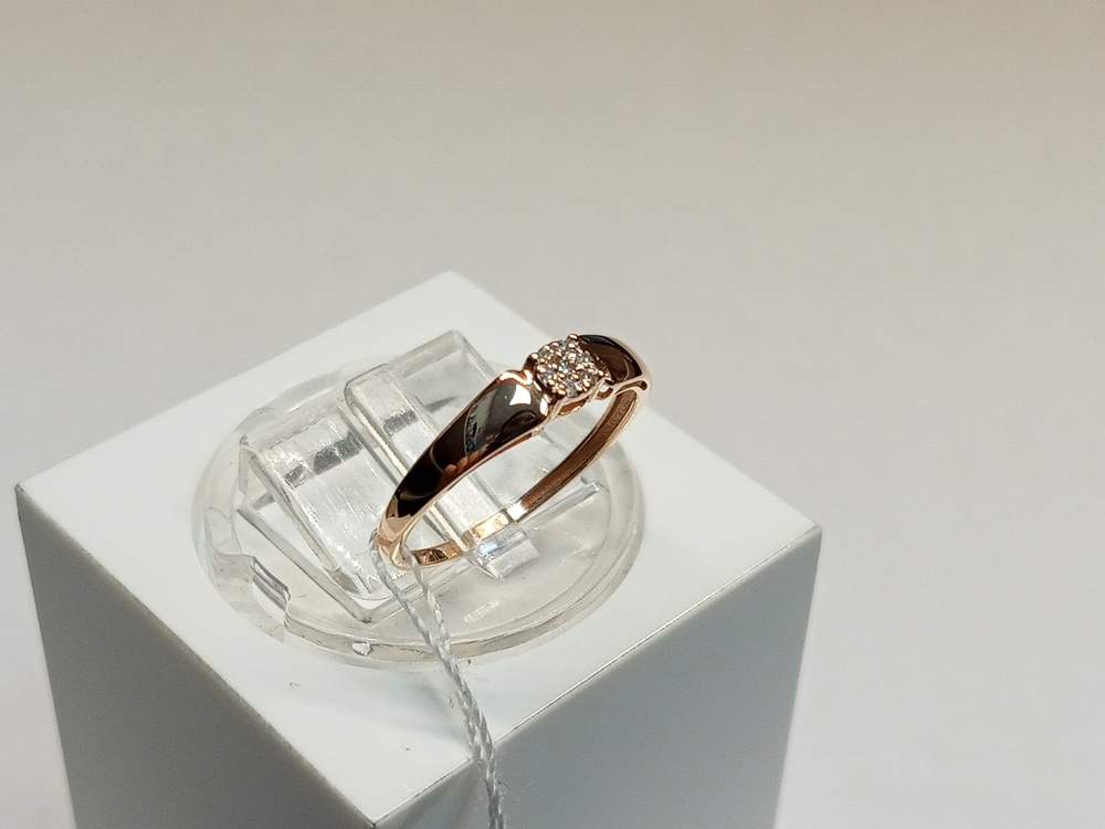 КОЛКМИ585 КОЛЬЦО С КАМНЯМИ (Au 585)