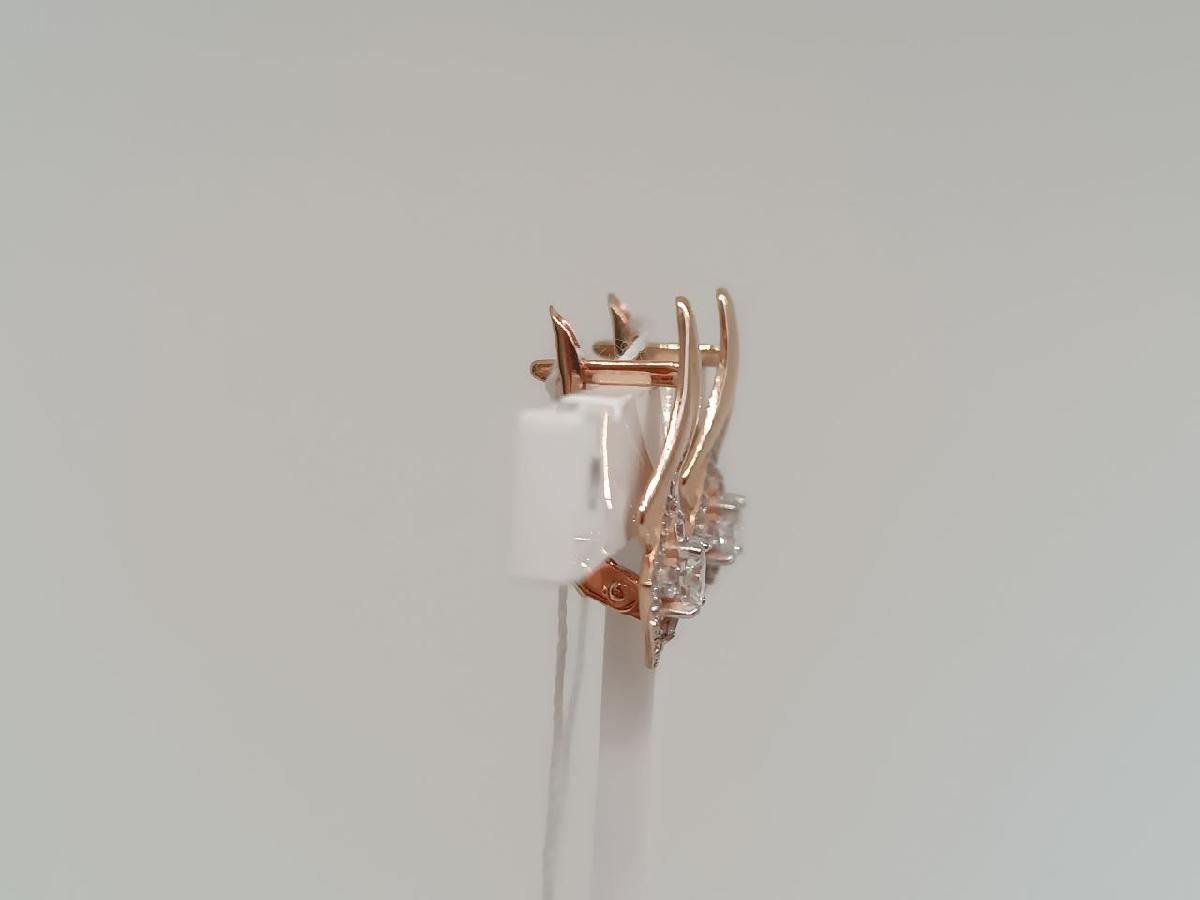 СЕРЬГИ С КАМНЯМИ (Au 585)