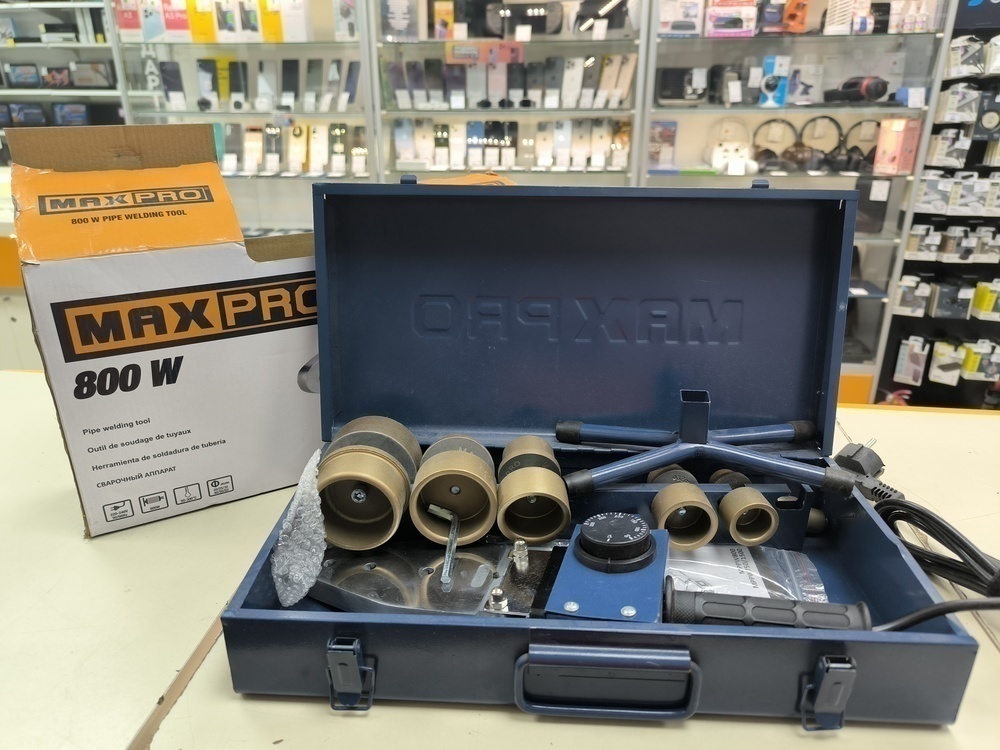 Паяльник полипропилена MaxPro MPPW800