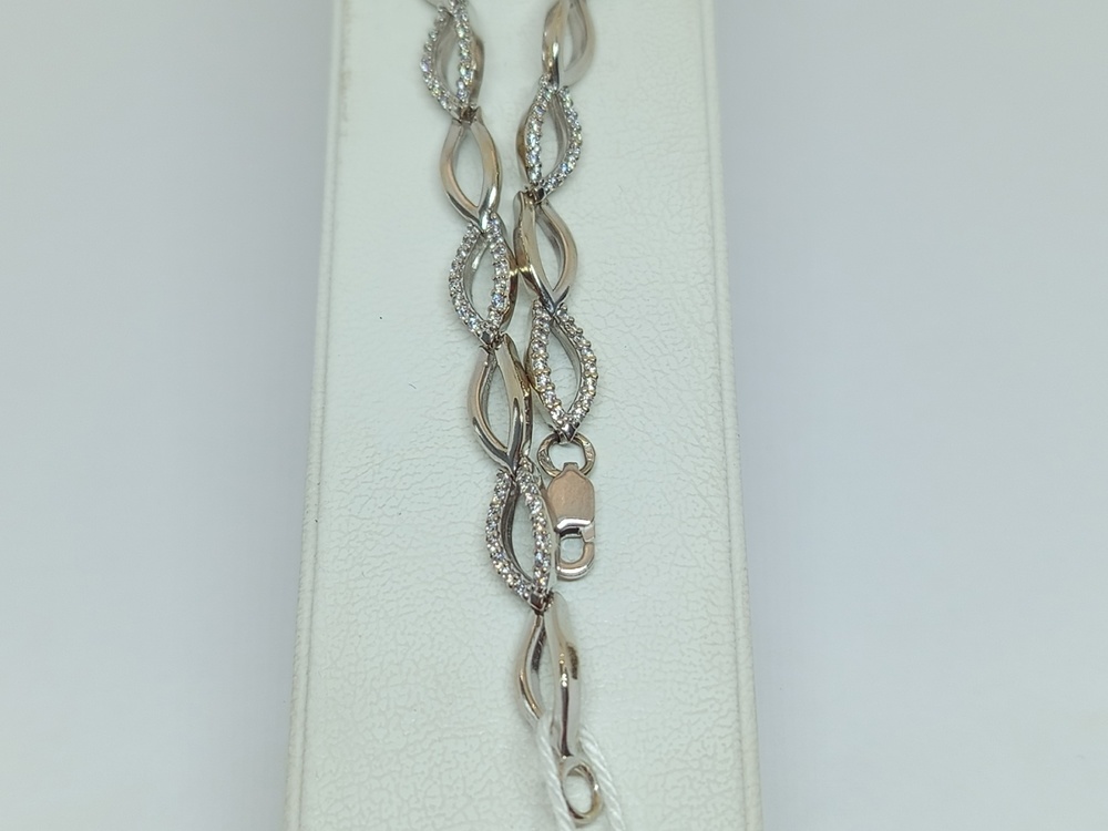 БРАСЛЕТ С КАМНЯМИ (Au 585)