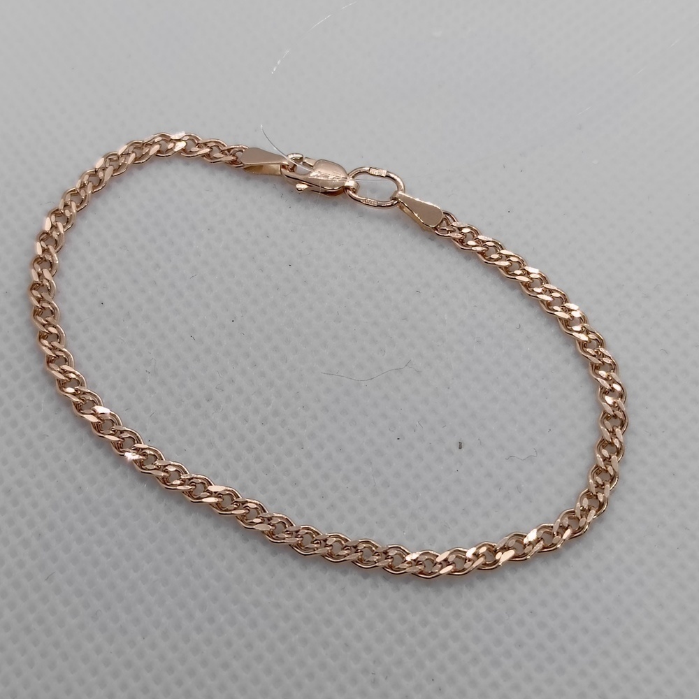 БРАСЛЕТ ПУСТОТЕЛЫЙ Нона (Au 585)