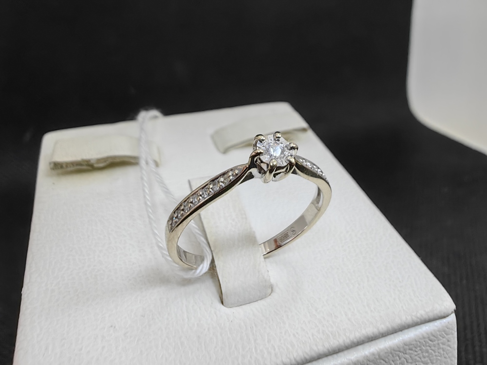 КОЛЬЦО БРИЛЛИАНТ Au 585