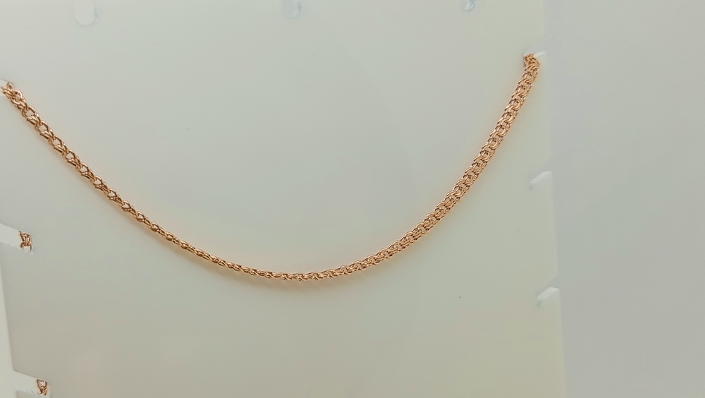 ЦЕПЬ ПУСТОТЕЛАЯ Бисмарк (Au 585)