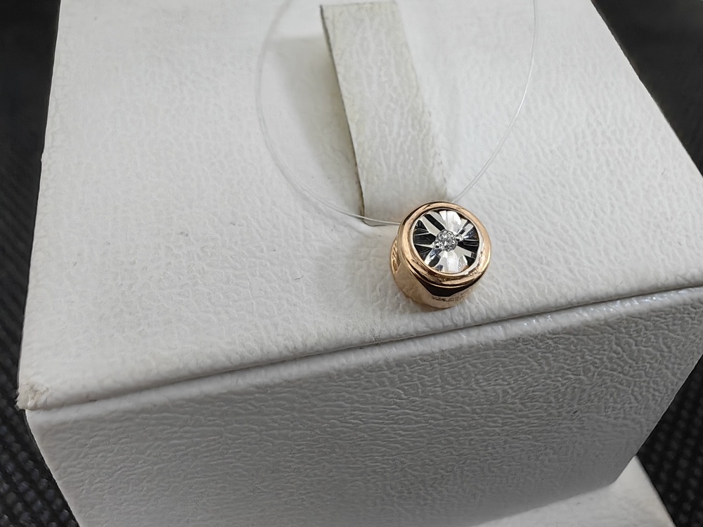 ПОДВЕСКА БРИЛЛИАНТ (Ag 925)