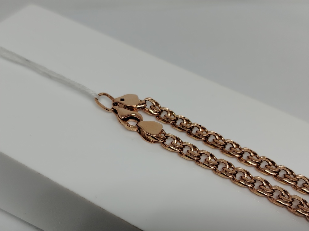 ЦЕПЬ ПОЛНОВЕСНАЯ Бисмарк (Au 585)