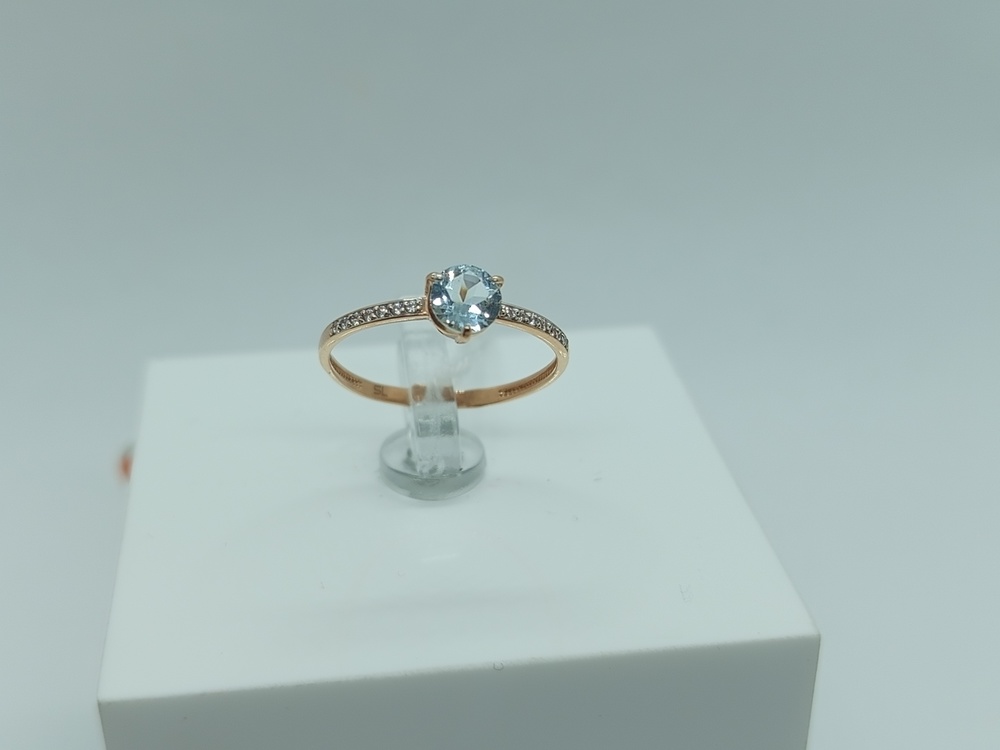 КОЛКМИ585 КОЛЬЦО С КАМНЯМИ (Au 585)