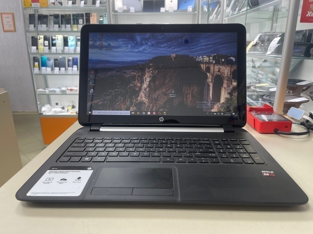 Ноутбук HP TPN-Q132; A8-6410, Radeon R5 series, 4 Гб, Нет, 500 Гб