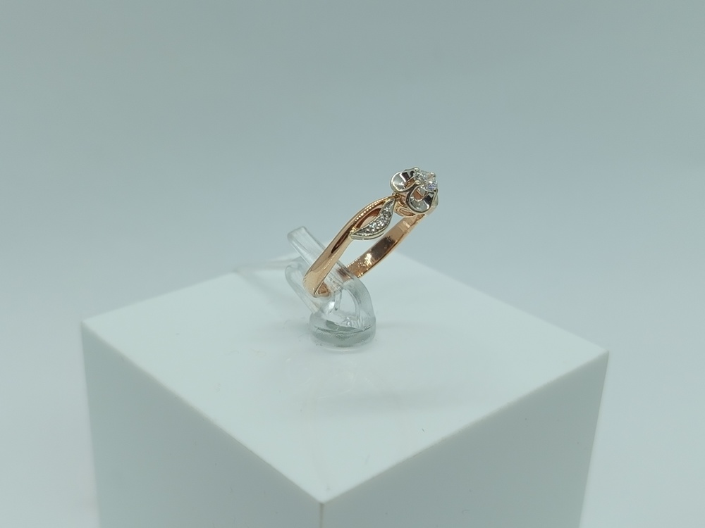 КОЛЬЦО БРИЛЛИАНТ Au 585