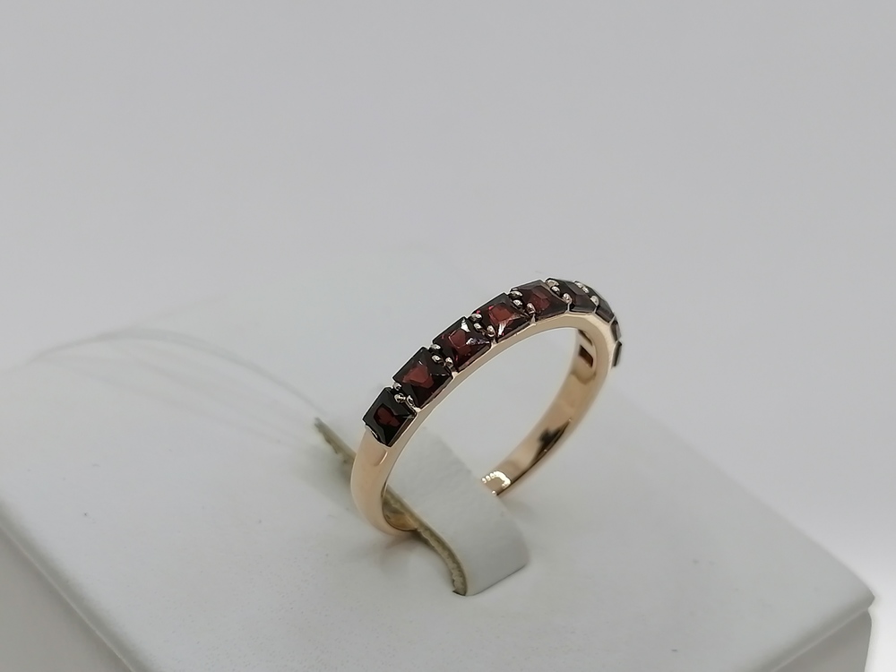 КОЛЬЦО ГРАНАТ (Au 585)