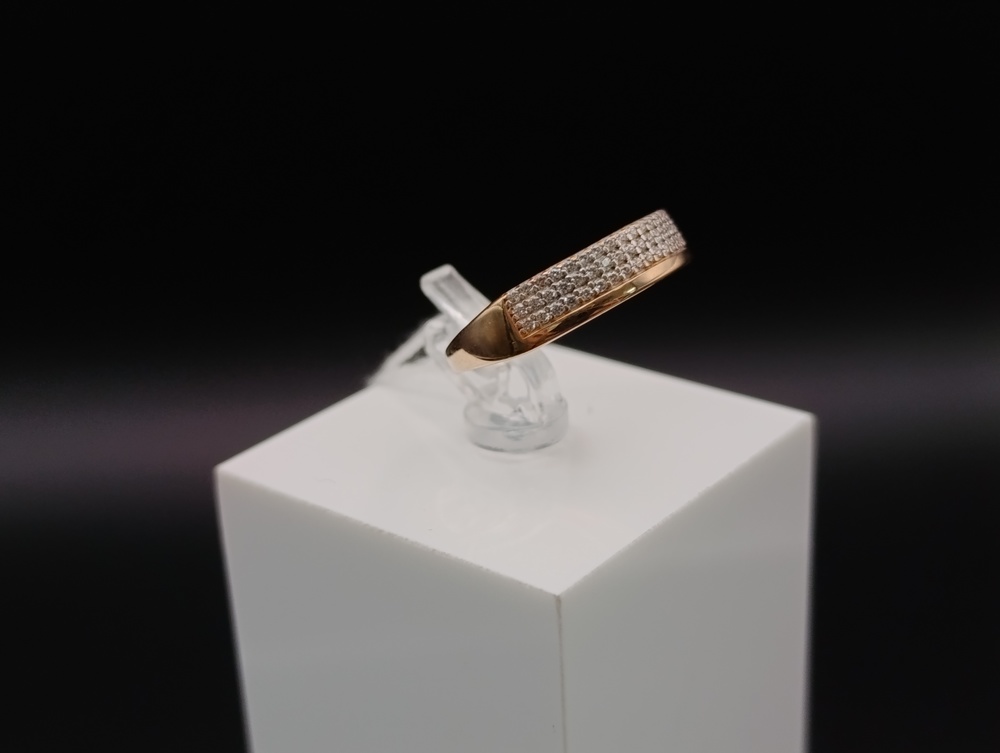 КОЛКМИ585 КОЛЬЦО С КАМНЯМИ (Au 585)