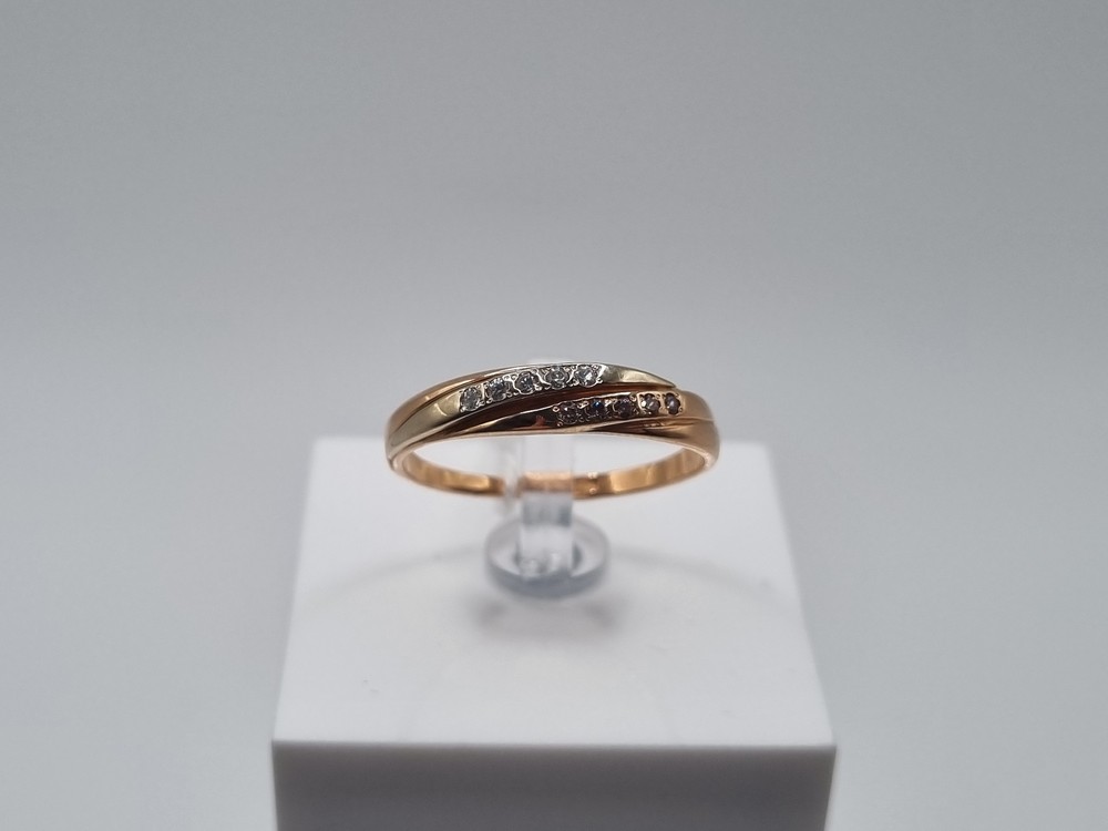 КОЛКМИ585 КОЛЬЦО С КАМНЯМИ (Au 585)