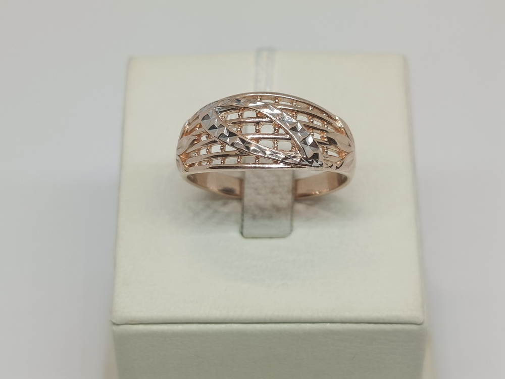 КОЛБКМ585 КОЛЬЦО БЕЗ КАМНЯ (Au 585)