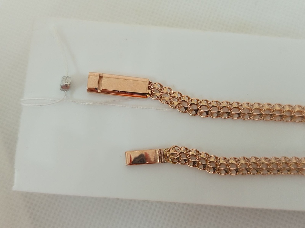 БРАСЛЕТ ПОЛНОВЕСНЫЙ Питон (Au 585)