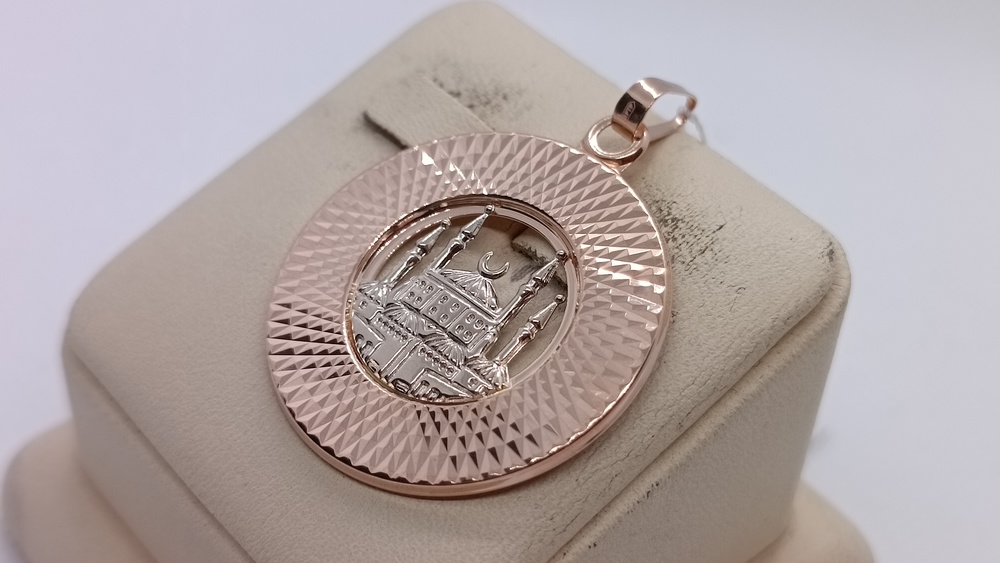 ПОДВЕСКА МЕЧЕТЬ без камня (Au 585)