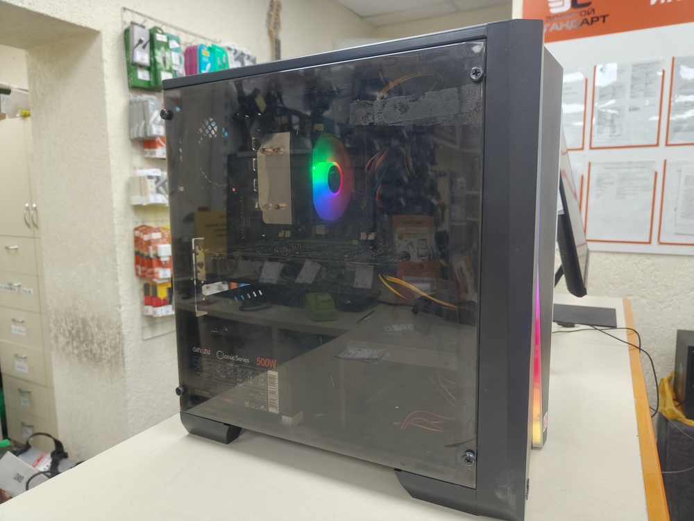 Системный блок Aero Cool; Xeon E5-2650 v2, GeForce GTX 1060 3GB, 32 Гб, 128 Гб, Нет