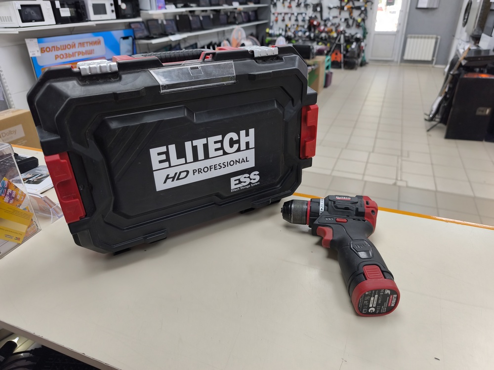Шуруповерт Elitech CD 16L2