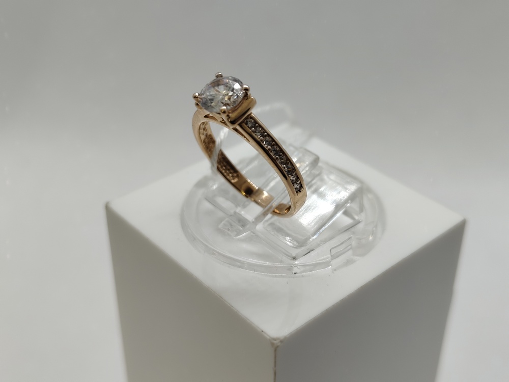 КОЛКМИ585 КОЛЬЦО С КАМНЯМИ (Au 585)